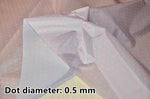 tissu imprimé imperméable motif points blancs coton bricolage couture décoration intérieur multi couleur