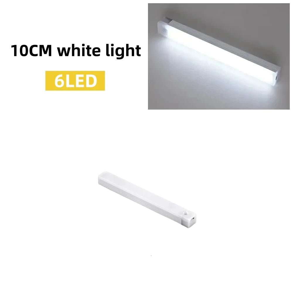 lampe led rechargeable détecteur mouvement blanc moderne 20cm 30cm 50cm type
