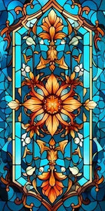 film verre statique décoratif oiseaux fleurs motifs opaques art déco nouveau instructions
