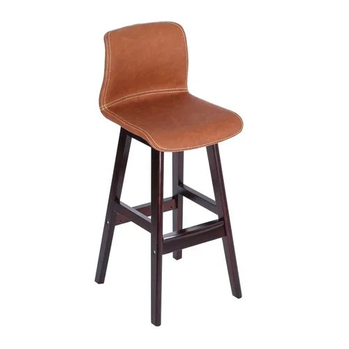 tabouret bar moderne simili cuir noir vert marron gris maison reception commercial