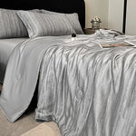 drap lit rose clair floral satiné été adultère lavable maison classique