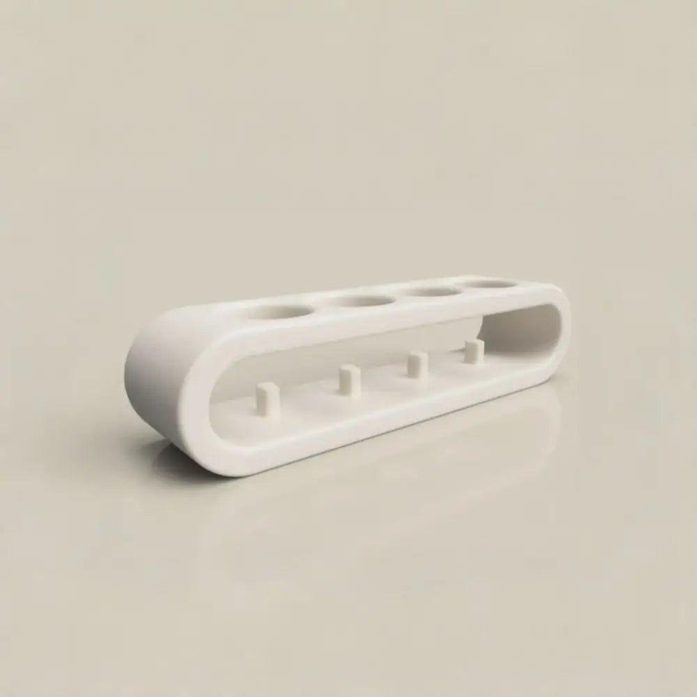 porte brosses dents eléctroniques trous brosse manuelle moderne blanc noir