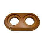 interrupteur bouton céramique classique vintage noir blanc marron mat opacité trous