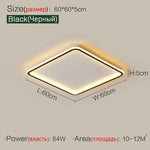 plafonnier led rectangulaire blanc moderne luminaire salon maison intérieur épuré aluminium blanc