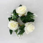 bougies led blanc crème effet flamme réelle sans danger moderne décoration mariage fêtes rondes