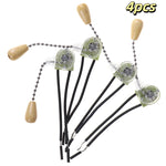 perceuse main transparente moderne vert clair noir beige câble bouton bois