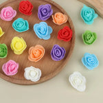 décoration intérieure artificielle roses multicolores maison événements DIY