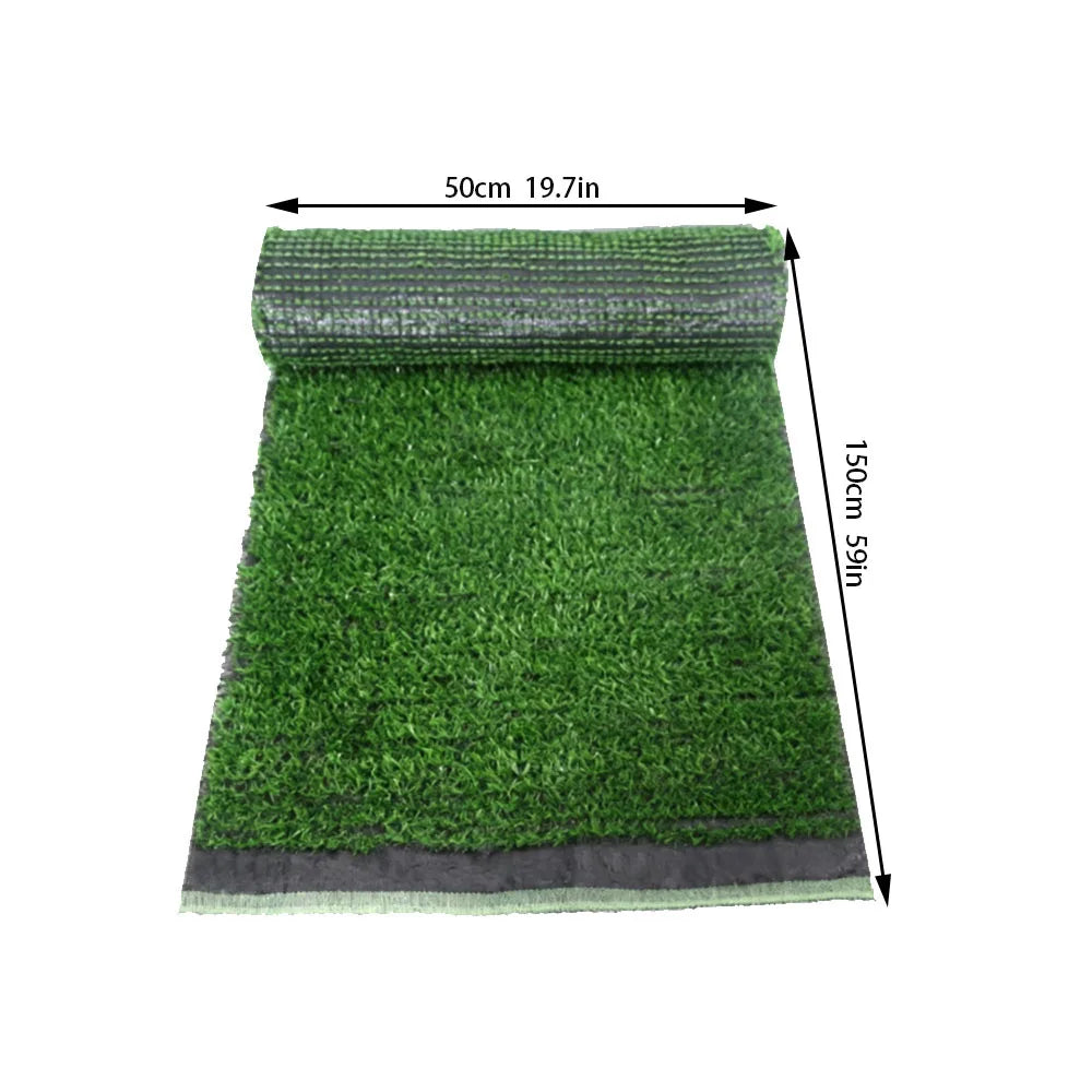 tapis herbe artificielle vert pelucheux moderne adhésif extérieur animaux 50cm 150cm double couche épaisse