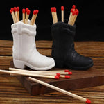 support match céramique boho bottes cowboys glitter blanc noir vert rose moderneDecorationCheminéeHouse