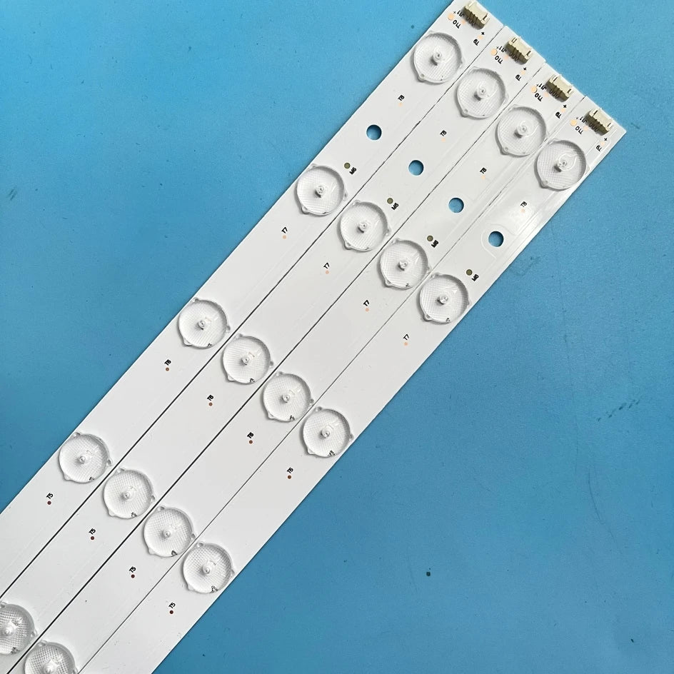 bande led 855mm blanc connecteurs dorés flux lumineux lt modernes