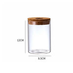 Pot plante hydroponique transparent moderne minimaliste 8cm 10cm 12cm 15cm 20cm