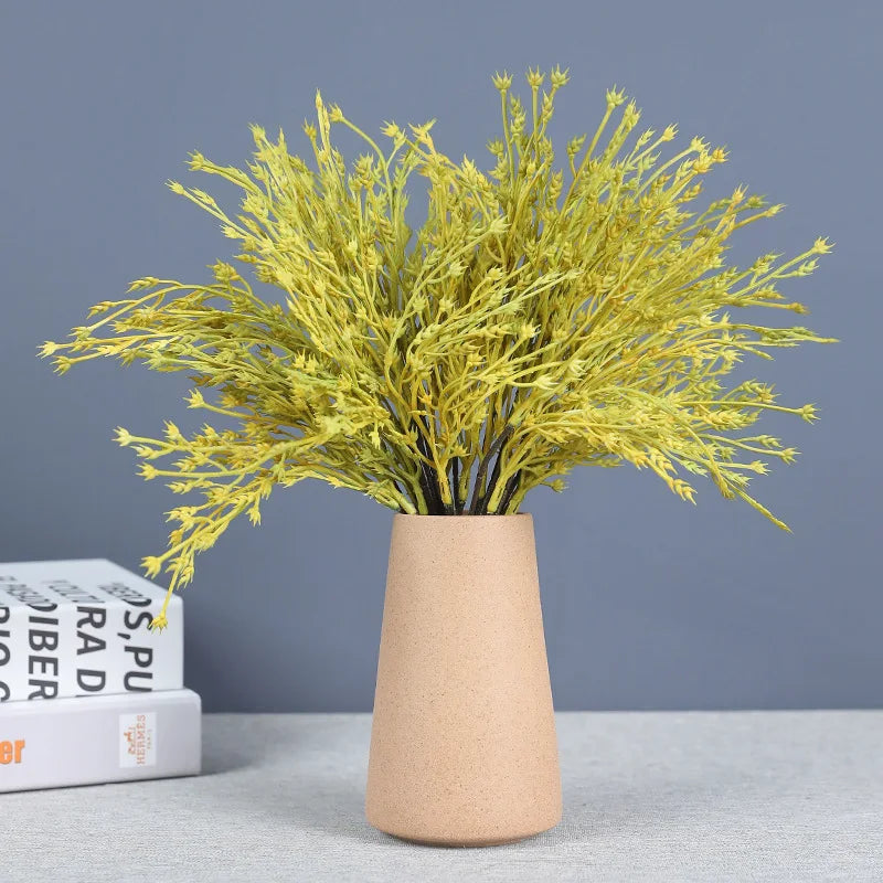 bouquet artificiel fleurs modernes intérieur décoration maison 36cm 23cm opaque