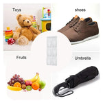 organisateur chaussures suspendu tissu mesh gris blanc noir utilitaire rangement porte mur voyage