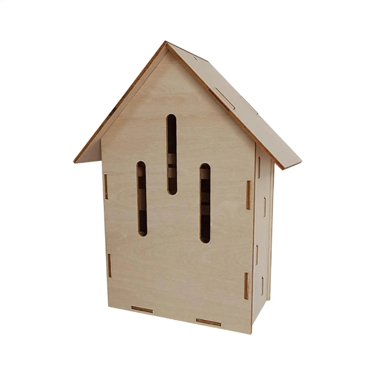 maisonnette chauves souris bois clair minimaliste ouvertures oeilletsextérieur naturelle rustique habitat sicher