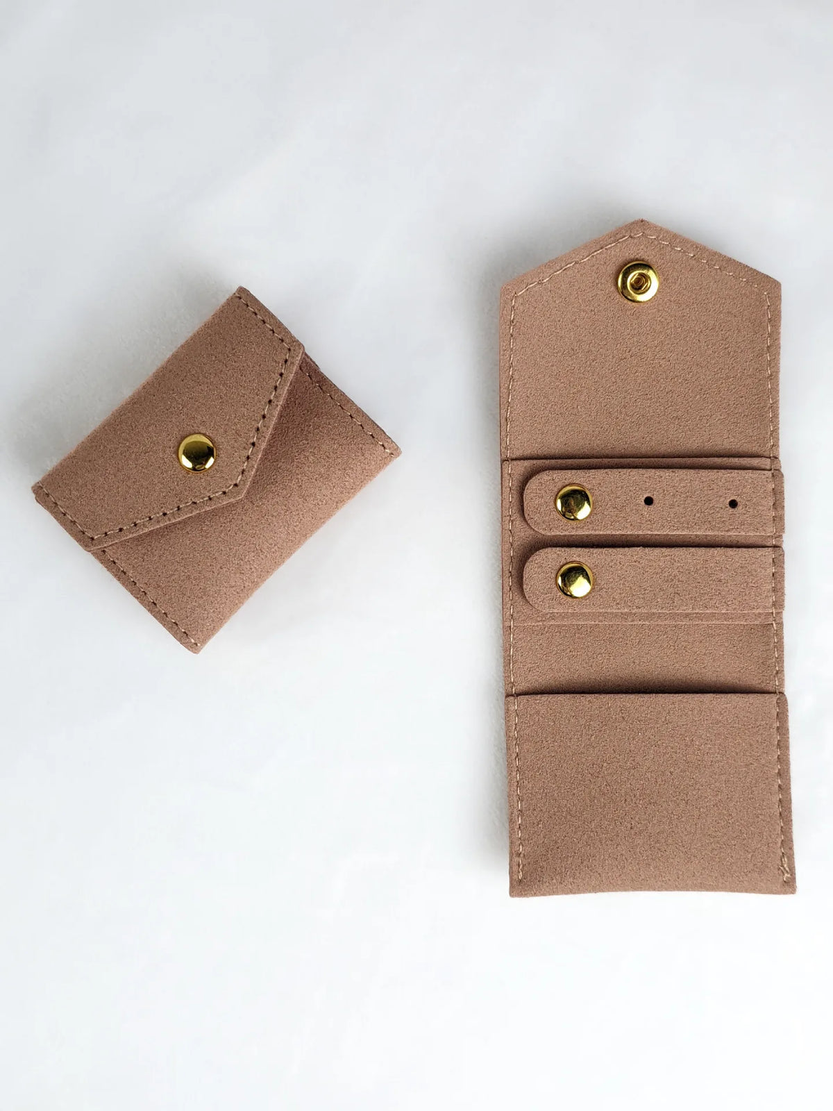 porte monnaie simili cuir marron clair rose pâle violet blanc noir classique dorés poche