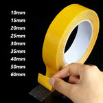ruban adhésif jaune largeur 10mm 15mm 20mm 25mm 30mm 35mm 40mm 50mm 60mm fixations
