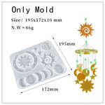 attrape rêves ethnique silicone transparent plumes floral décoration murale suspendue maison