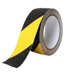 ruban adhésif antidérapant texturé noir jaune gris transparent escaliers étagères utilitaire