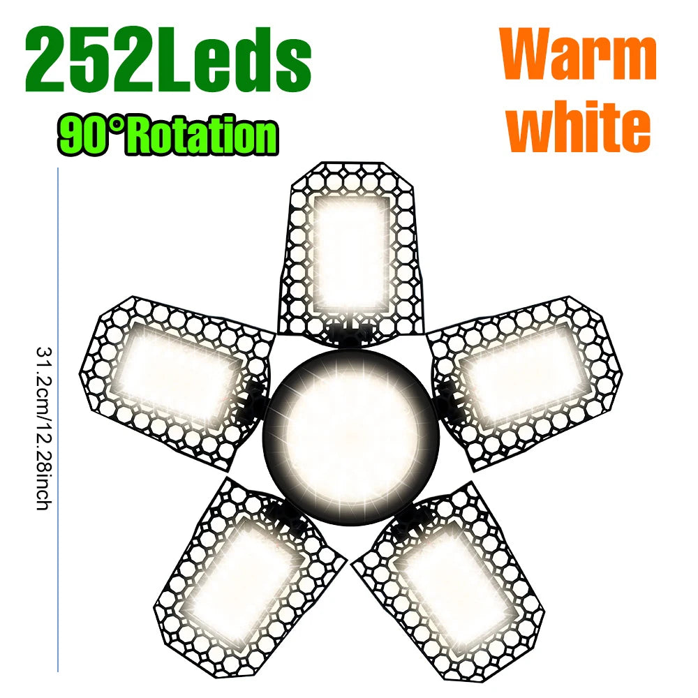 lampe led déformable noire grille hexagonale moderne e27 haute luminosité 20000h