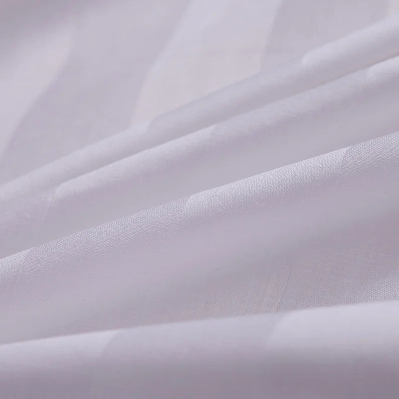 drap plat coton rayures horizontales blancs chambre classique confort lit élégant 100% coton geometrique