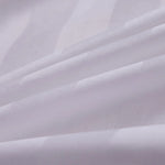 drap plat coton rayures horizontales blancs chambre classique confort lit élégant 100% coton geometrique
