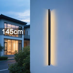 applique murale led ip65 moderne noire résistante humidité 85265v 5580100cm