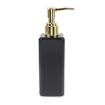 distributeur savon liquide bouteille rechargeable pompe contemporain rose clair vert pastel noir blanc mat