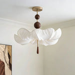 lampe suspendue tissu plissé moderne élégante blanc doré marron 249 2000 lumens 90 260V