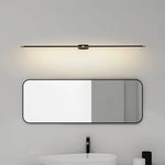 miroir moderne mural led or noir minimaliste chambre cuisine entrée fixé mur