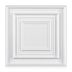 panneau mural 3D blanc relief moderne adhésif salon chambre enfant mariage carré classique PVC