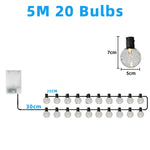guirlande led solaire suspendue jaune ampoules transparentes panneau solaire autoinstallation festiveextérieurjardinterrasse