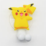 porte brosse dents murale pokemon pikachu squirtle bulbasaur ventouse salle bain