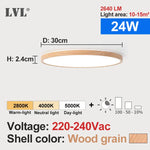 plafonnier led blanc moderne 24w 1080lm 10 15m² facile interrupteur mural