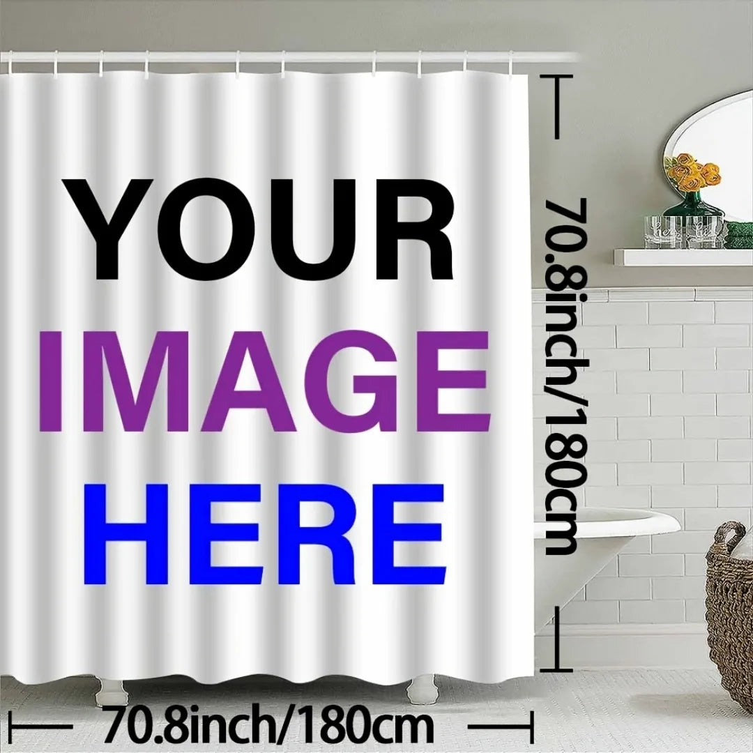 rideau douche personnalisable tissu plissé supérieur moderne personnalisable serviettes savons étagères 180cm large 200cm