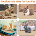 tapis adhésif protection mur chat lapin anti griffure diy beige clair marron rustic
