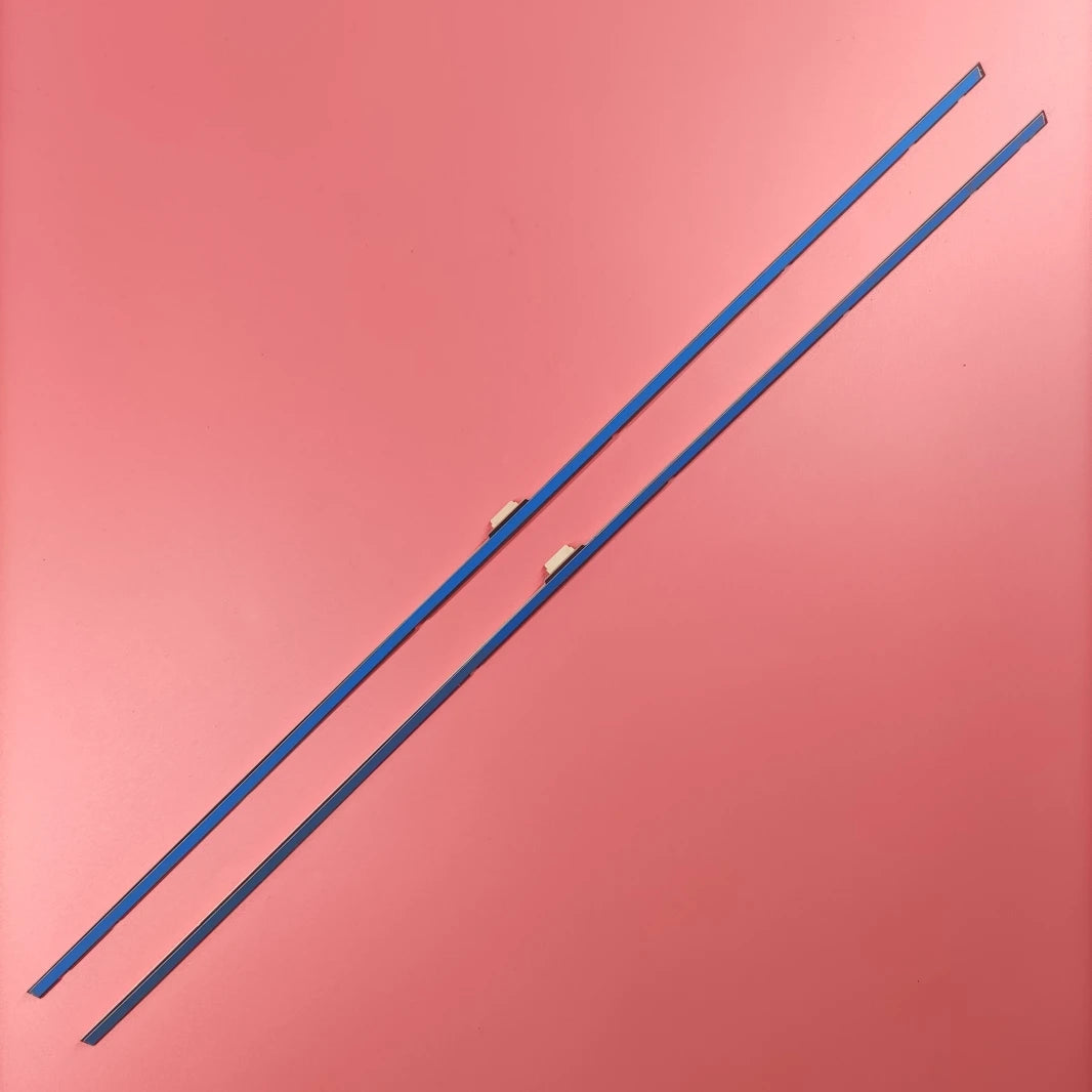ruban led blanc moderne adhésif 38 diodes 540mm 6v led points jaunes flux lumineux