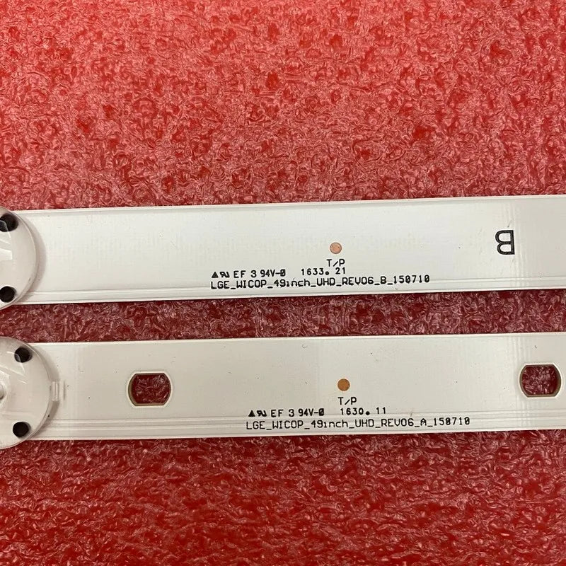 bandes rétroéclairage led blancs modernes téléviseur fixation compatibles multiples