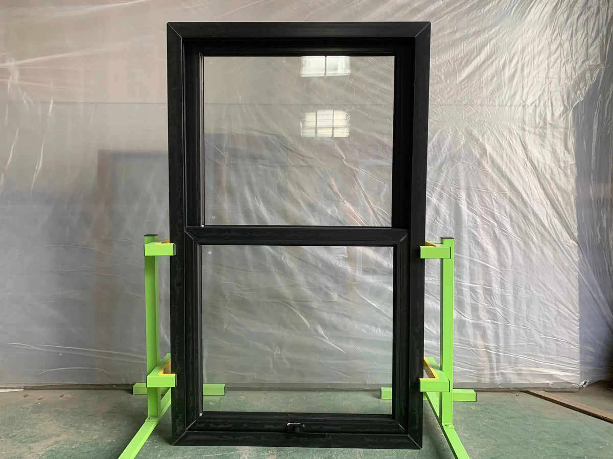 fenêtre pvc blanc moderne vitrage double vitre anti bruit étanche