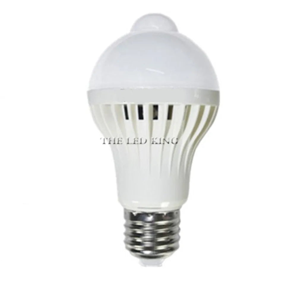 ampoule led blanc froide détecteur mouvement 12w 18w e27 ip42 moderne 80000h 5500k 7000k
