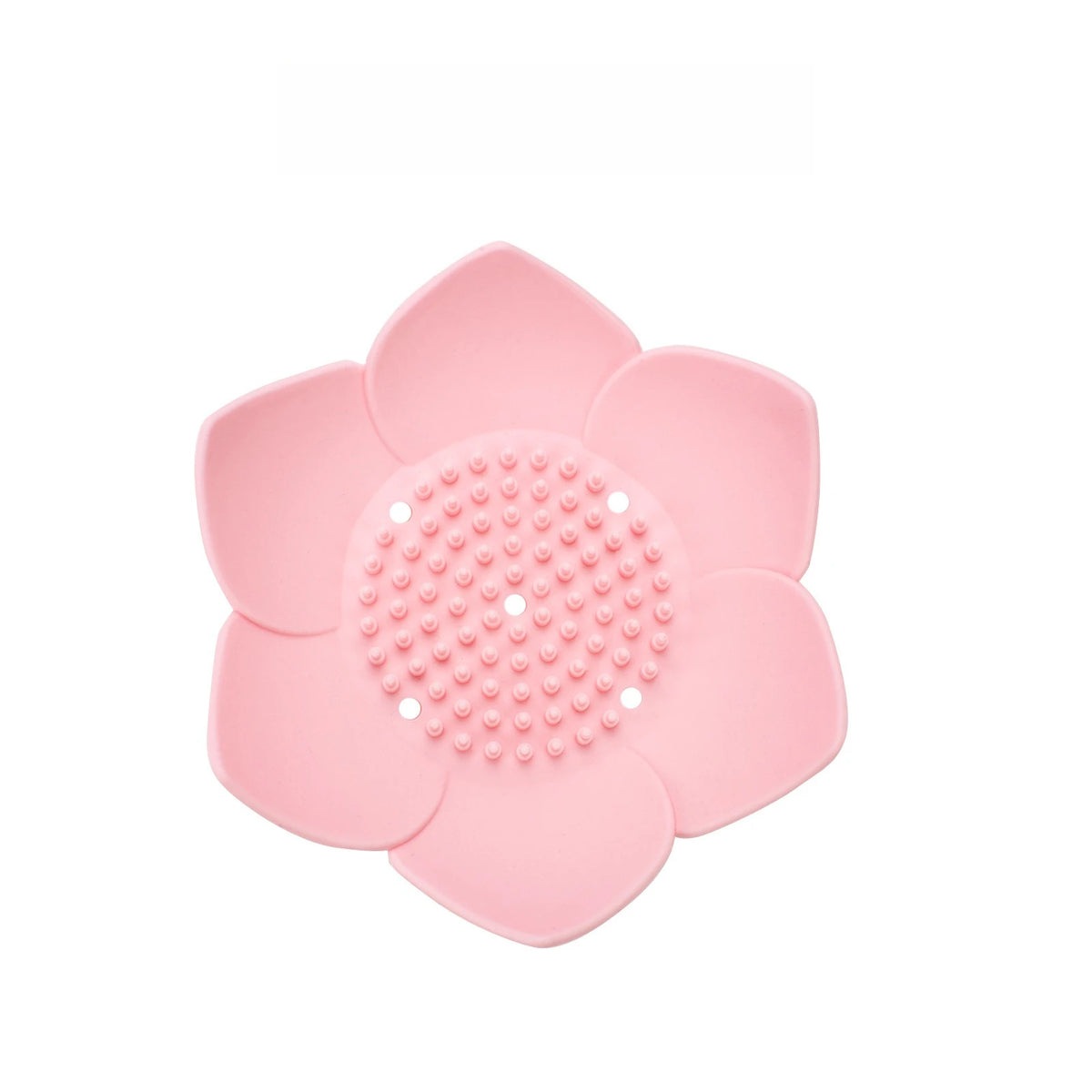 porte savon silicone fleur lotus noir blanc gris rose vert bleu violet moderne salle