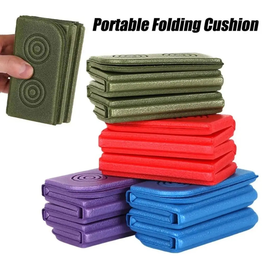 coussin pliable mousse pu motif circulaire moderne vert olive rouge violet bleu sac rangement