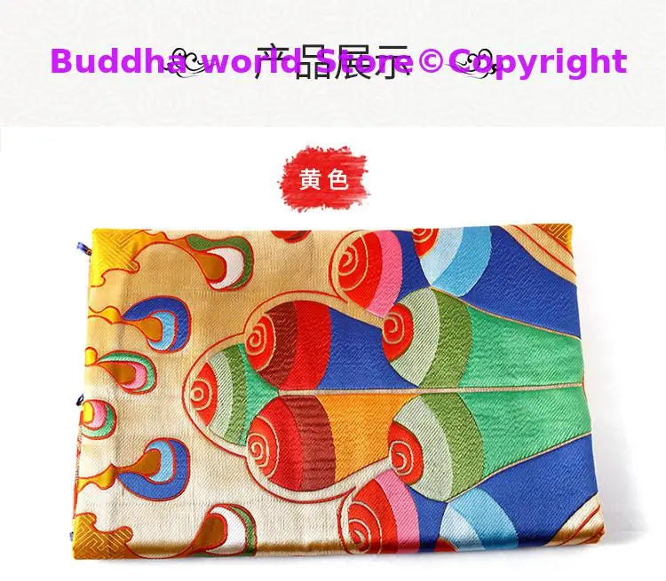 rideau porte artisanal motifs floraux broderie fine couleurs vives traditionnel tapisserie murale tibétaine bouddhiste