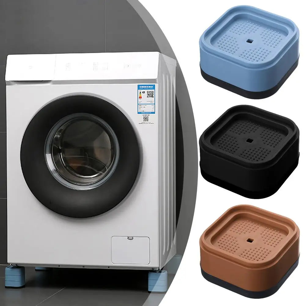 pieds anti vibration bleu noir marron vis anti dérapant moderne machine laver amortisseurs support