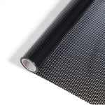 film translucide moderne adhésif perforations cercles blanc noir isolation thermique