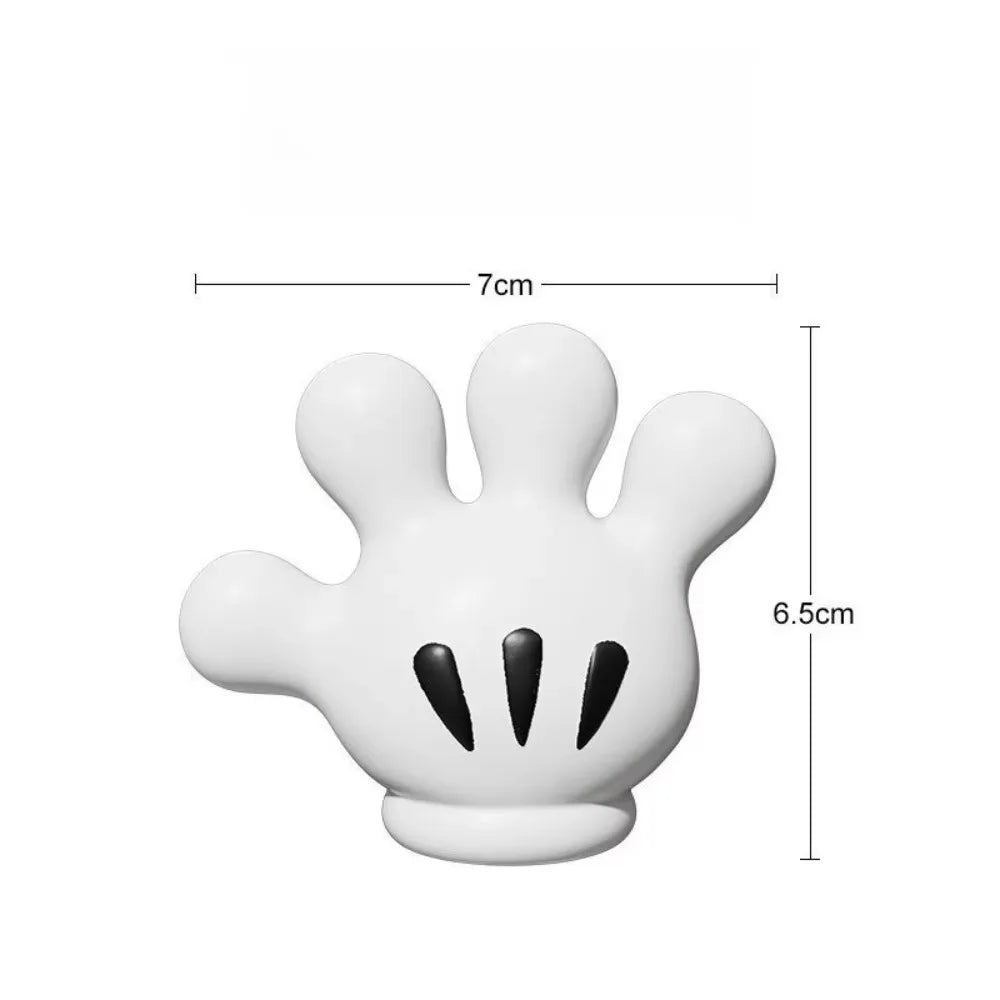 support mural ventouse mickey mouse blanc noir brosses dentaires rangement écolier penderies