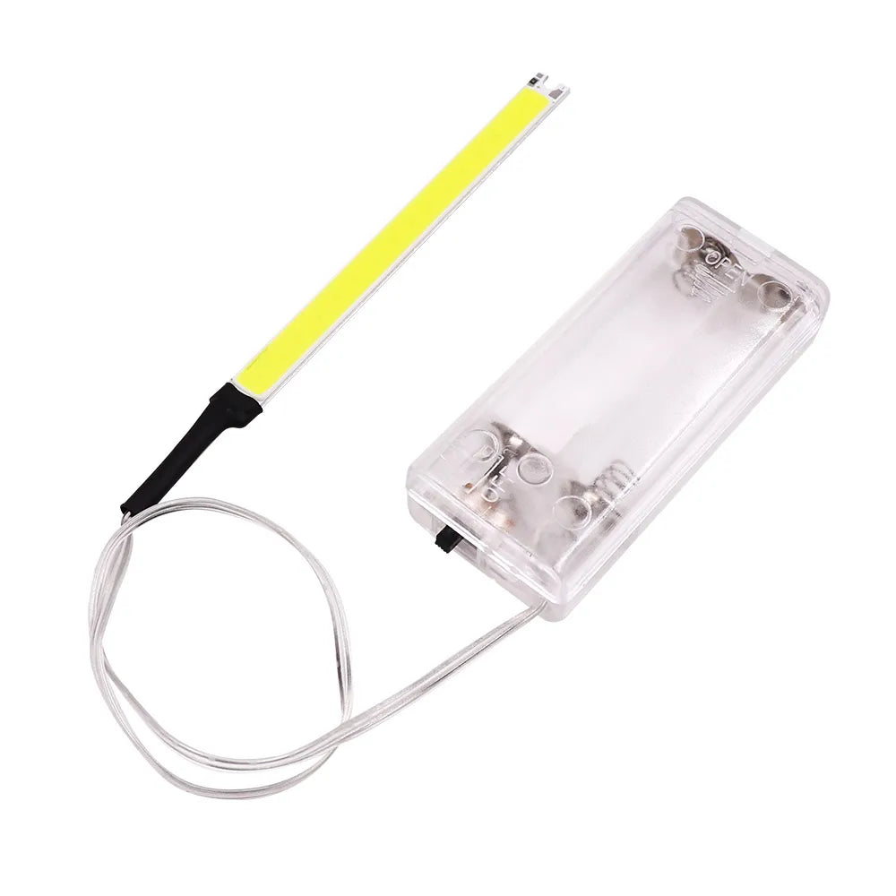 ruban led cob jaune 100mm clips usb dimmable moderne