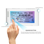 contrôleur led wifi esp32 mic rgb ic pixels ws2812b ws2811 ws2813 ws2815 blanc moderne