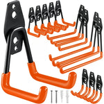 crochet mural noir orange moderne fixations vis chevilles support vélos sport équipements