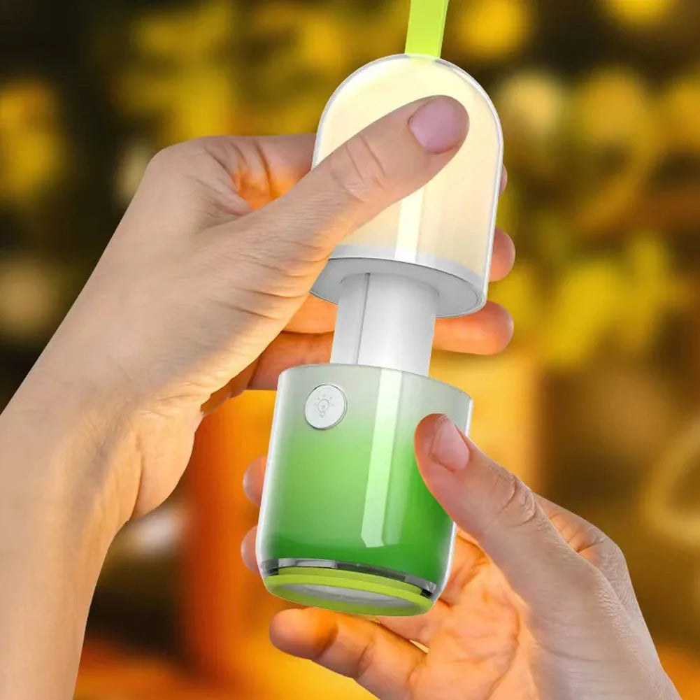 lampe torche rechargeable étanche bleu clair vert flashlight portable camping randonnéeextérieur
