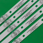 bande lumineuse led blanc moderne points noirs fixations inclusées